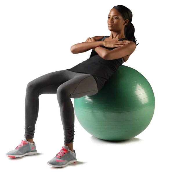 Pro Series Stability Ball, 65 cm, Green, 1 Pack - Image 3